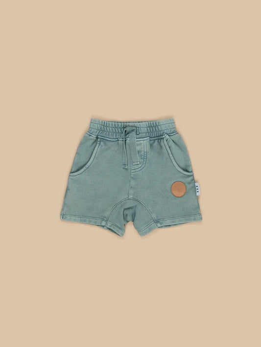 Huxbaby Vintage Slate Slouch Shorts