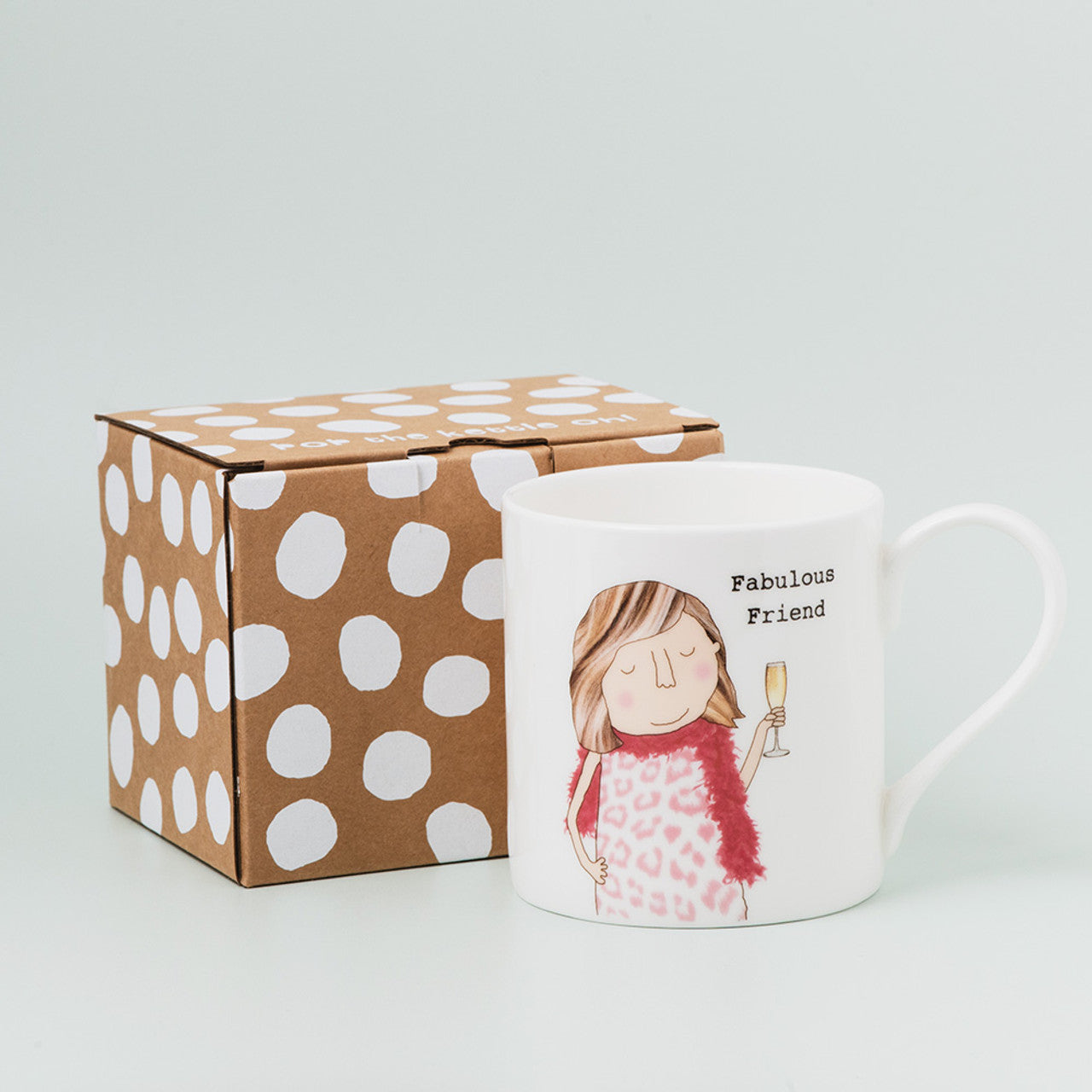 "Fabulous Friend" Bone China Mug