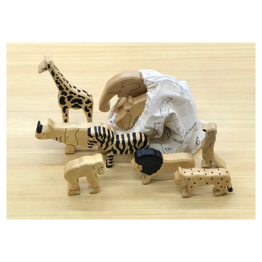 Soft Edge Timber Wild Animals