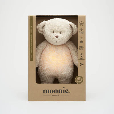 Moonie Organic Humming Bear - Sand