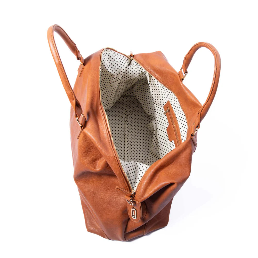 Liv & Milly Overnight Bag - Tan