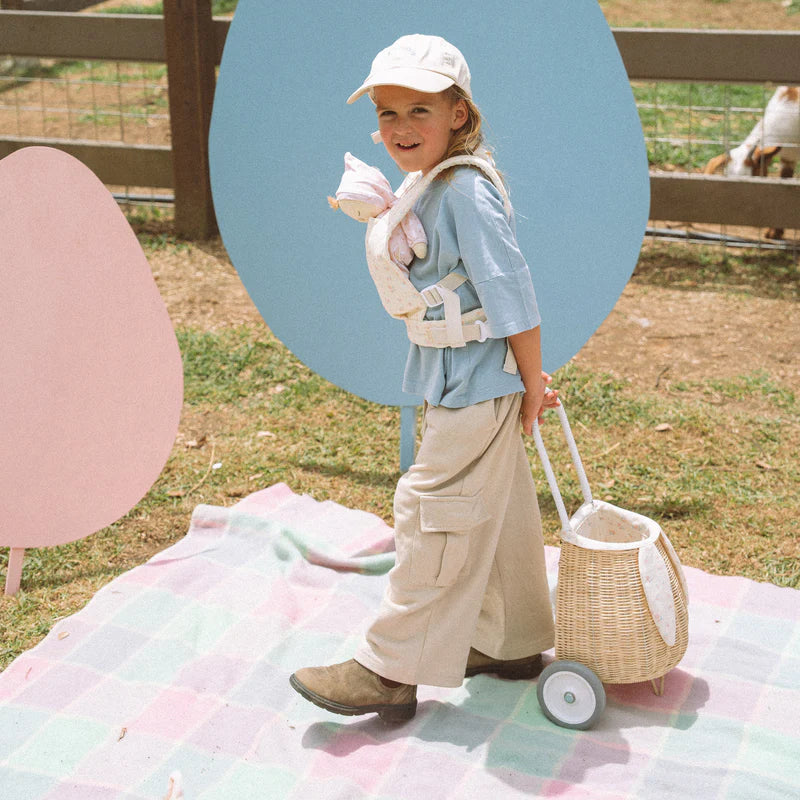 Rattan Bunny Luggy | Pansy
