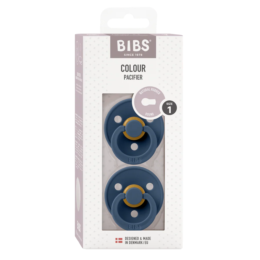 BIBS Colour Dummy - Steel Blue (2 Pack)