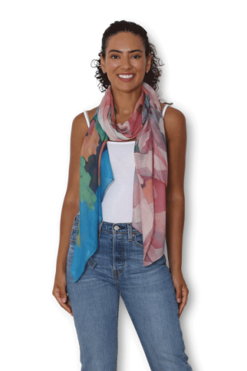 Pink Granite Scarf