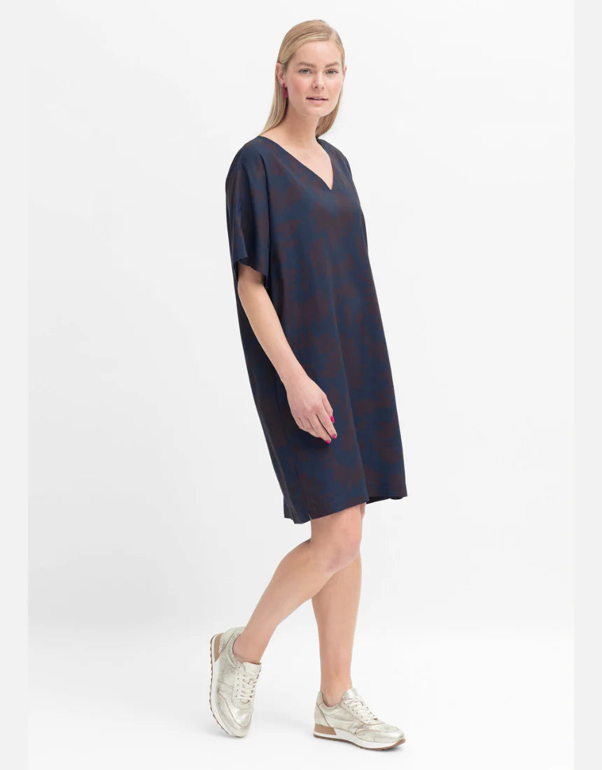 Elk Tove Dress- Chocolate Naemi Print