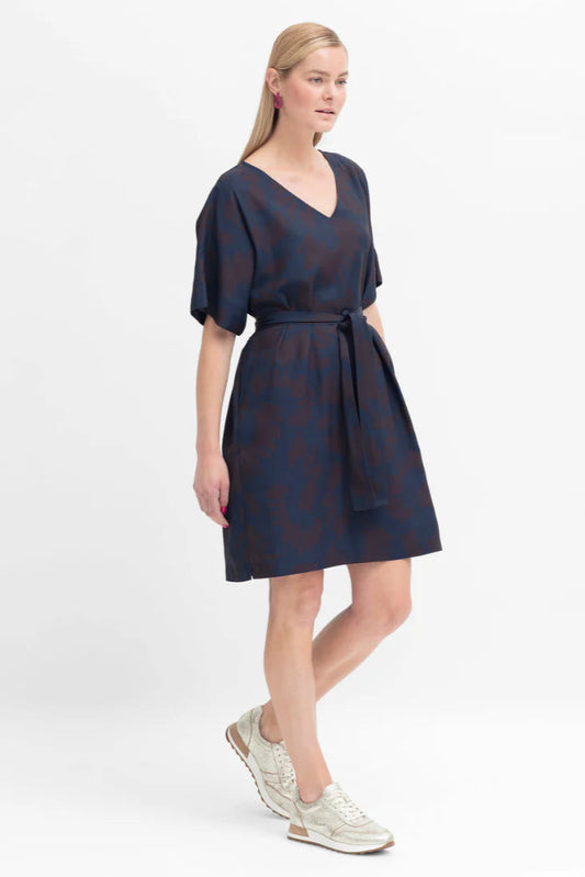 Elk Tove Dress- Chocolate Naemi Print