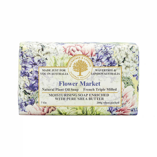 Wavertree & London Flower Market Soap Bar 200g
