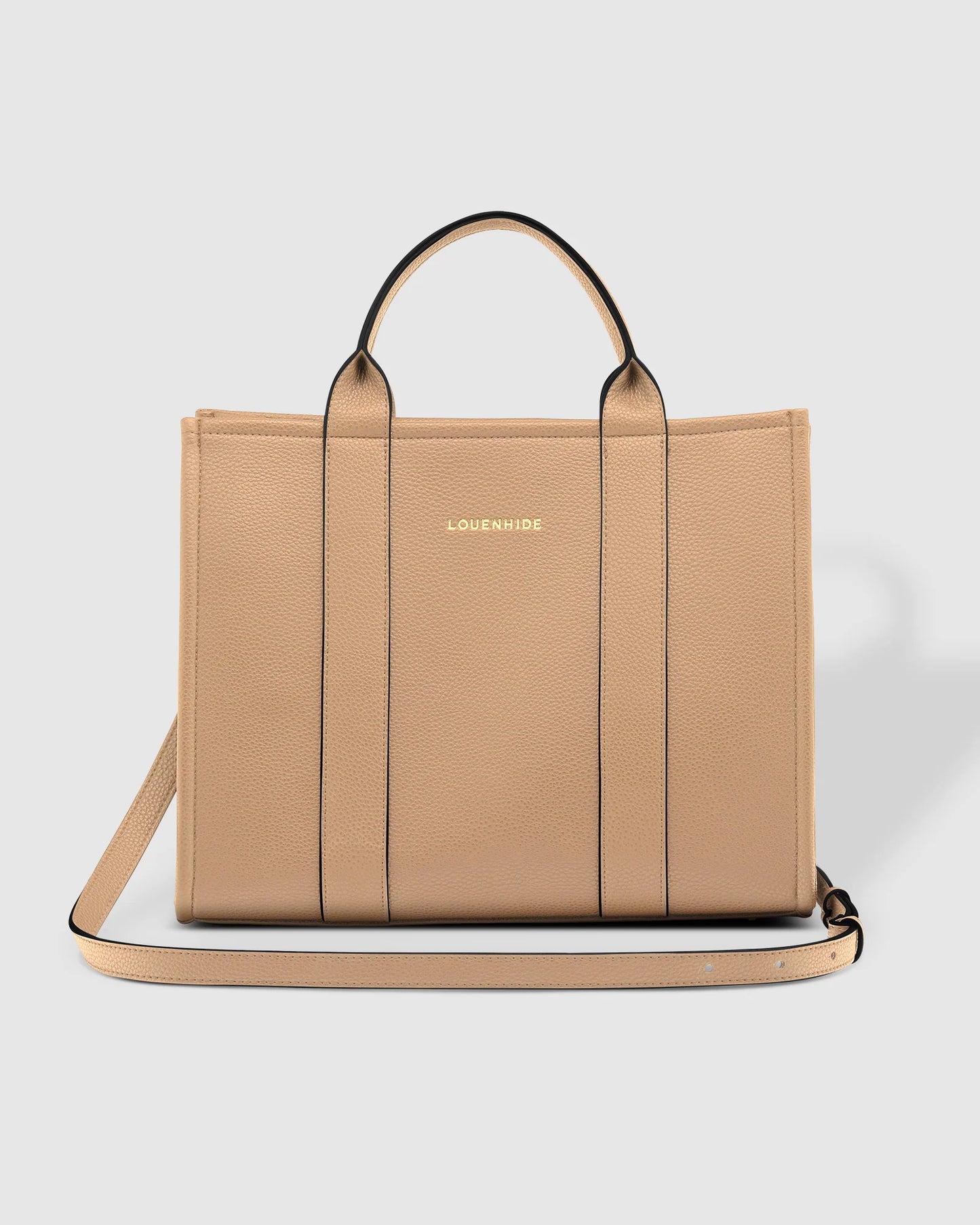 Louenhide Manhattan Tote Bag- Coffee