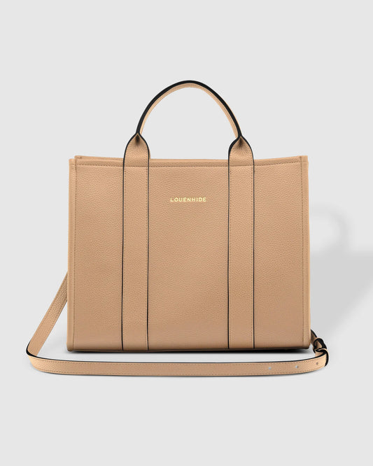 Louenhide Manhattan Tote Bag- Coffee