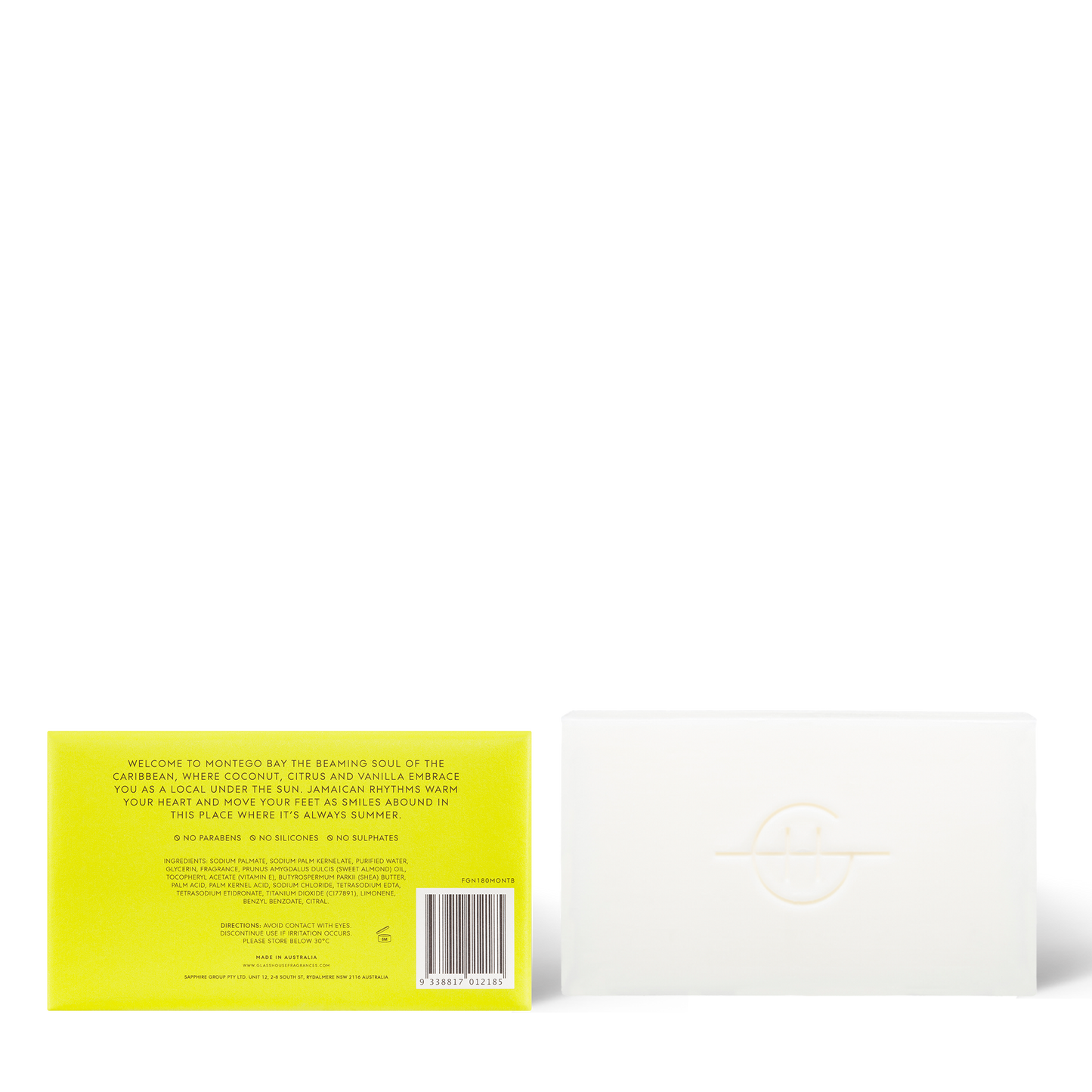 Glasshouse Montego Bay Rhythm - Body Bar 180g