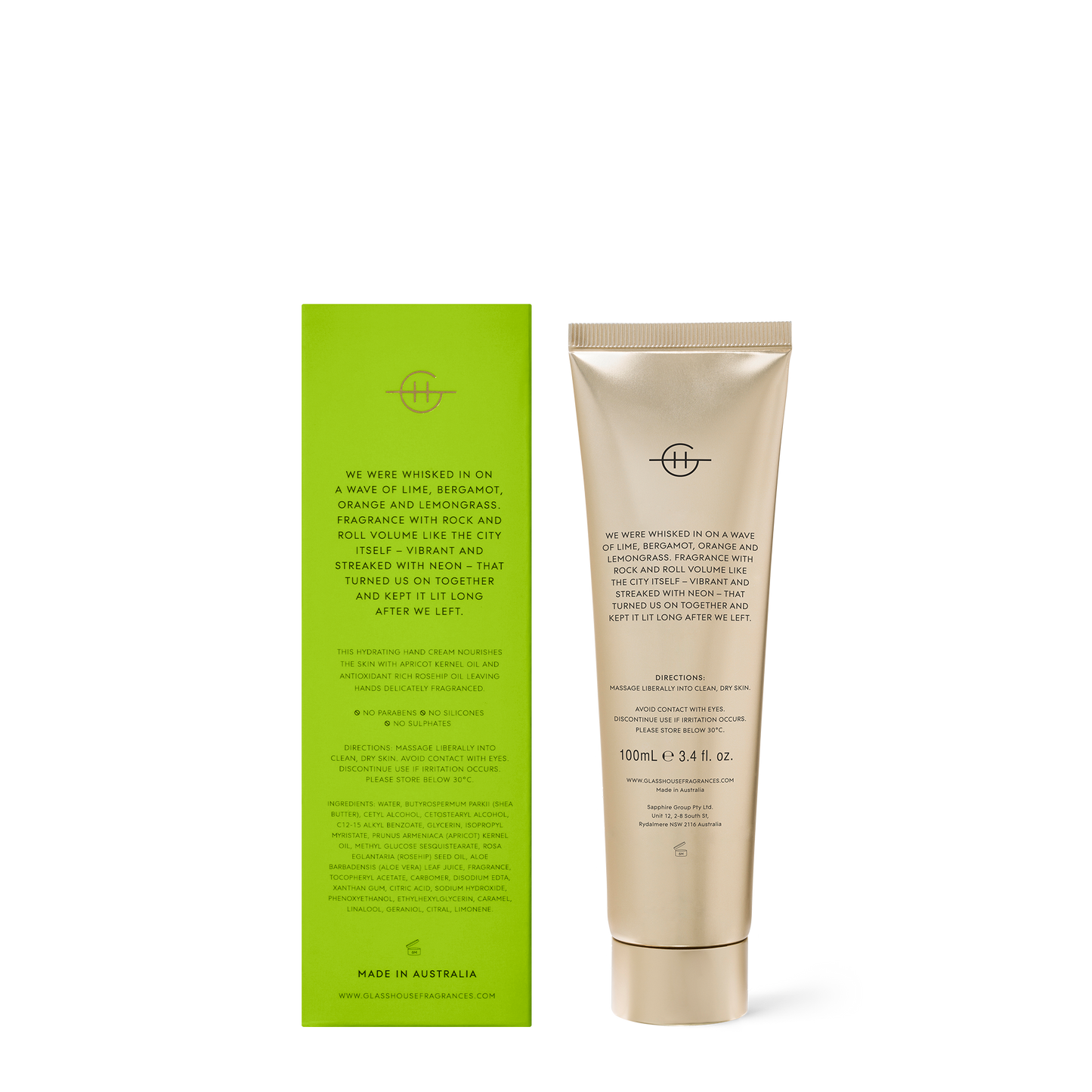 Glasshouse We Met In Saigon - 100ml Hand Cream