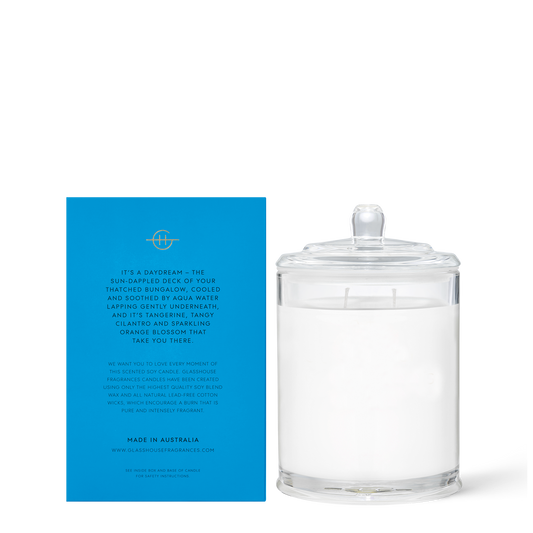 Glasshouse Bora Bora Bungalow - Candle 380g