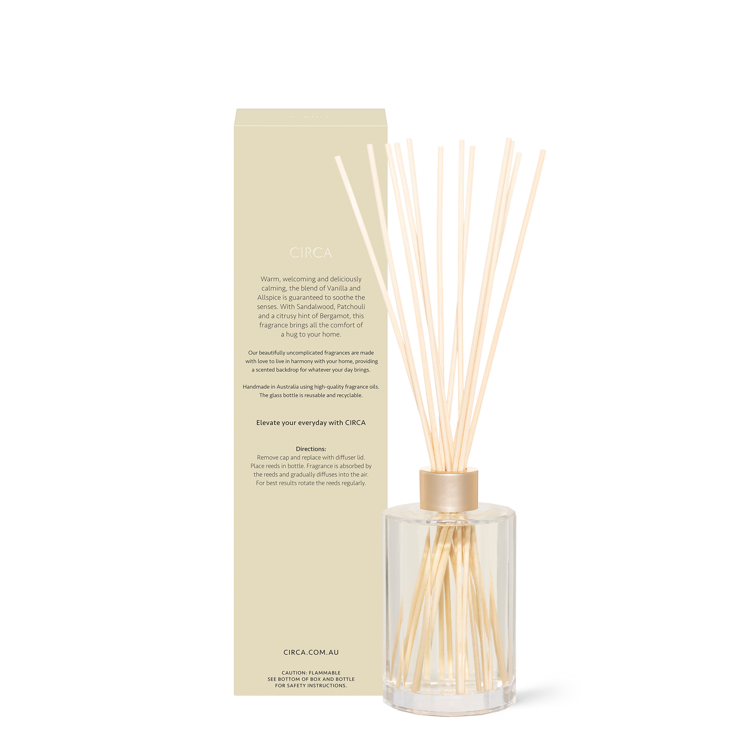 Circa Home Vanilla Bean & All Spice- 250ml Diffuser