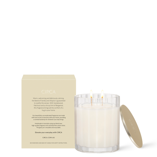 Circa Home Vanilla Bean & All Spice 350g Candle