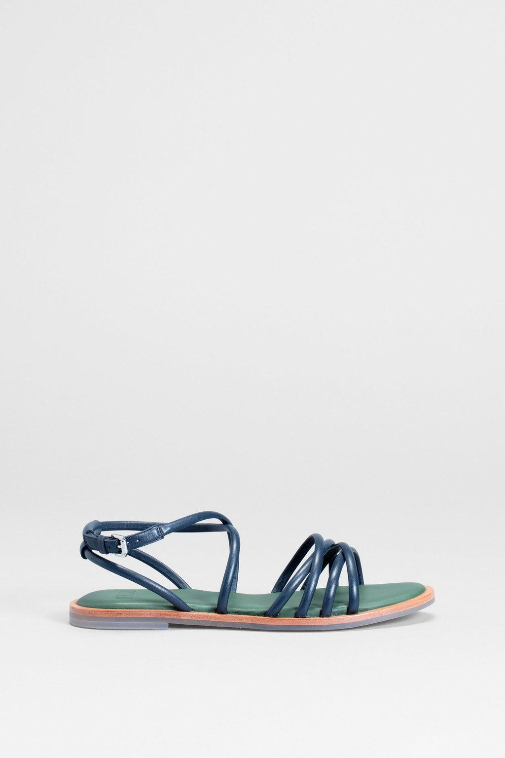 Elk Peder Sandal - Navy/Green
