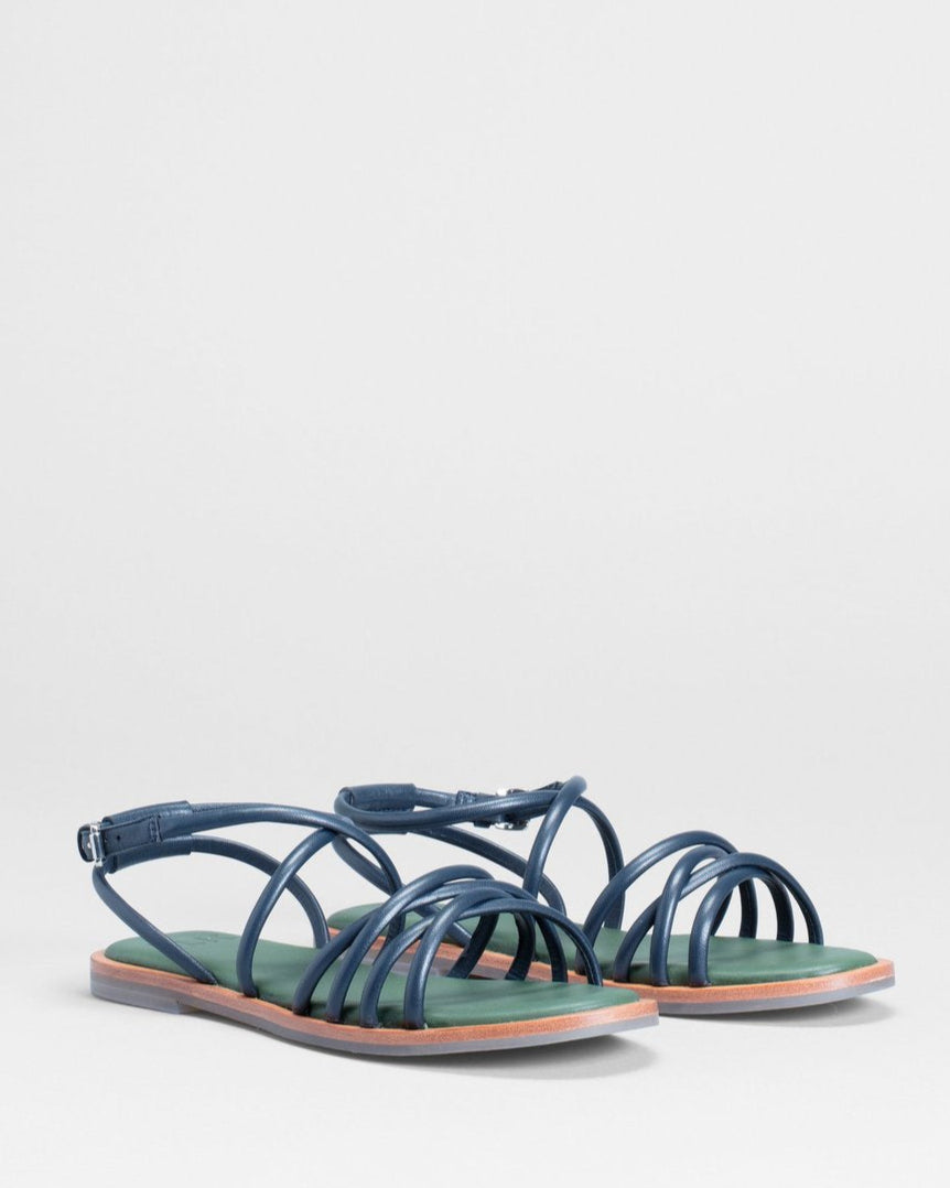 Elk Peder Sandal - Navy/Green