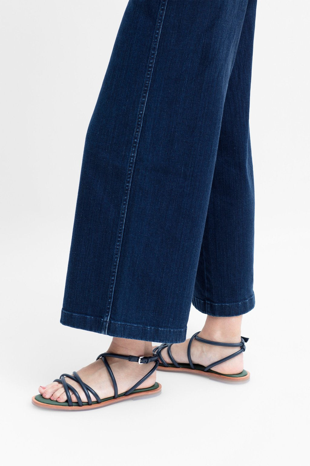 Elk Peder Sandal - Navy/Green