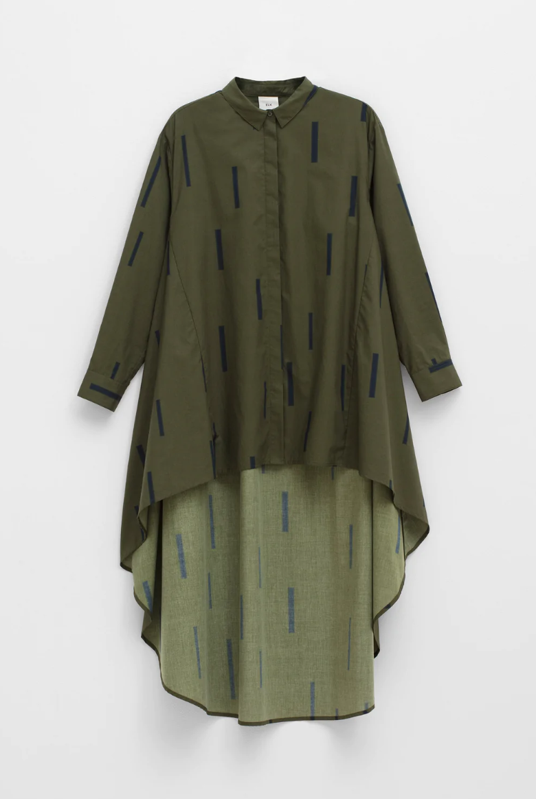 Elk Flikrin Shirt - Olive