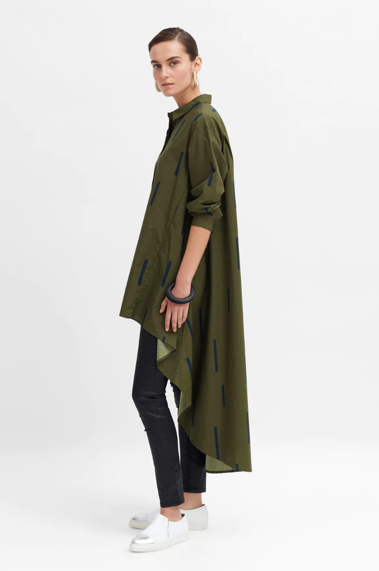 Elk Flikrin Shirt - Olive