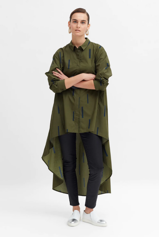 Elk Flikrin Shirt - Olive