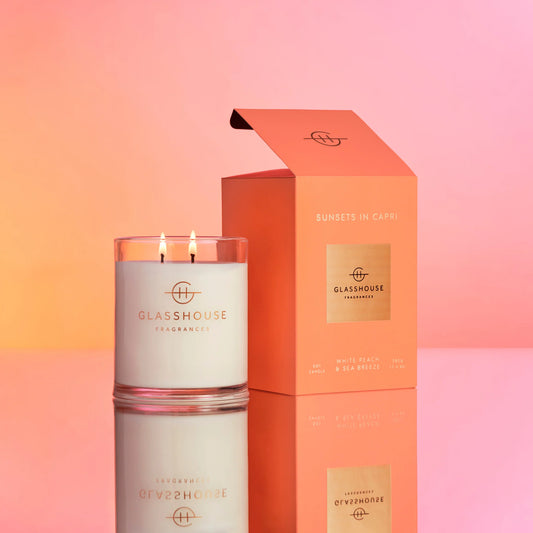 Glasshouse Sunsets in Capri- 380g Candle