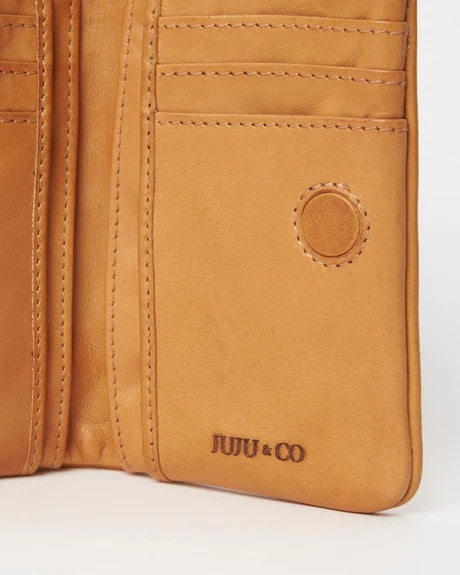 Juju & Co. Small Capri Wallet- Tan