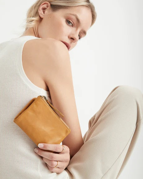 Juju & Co. Small Capri Wallet- Tan