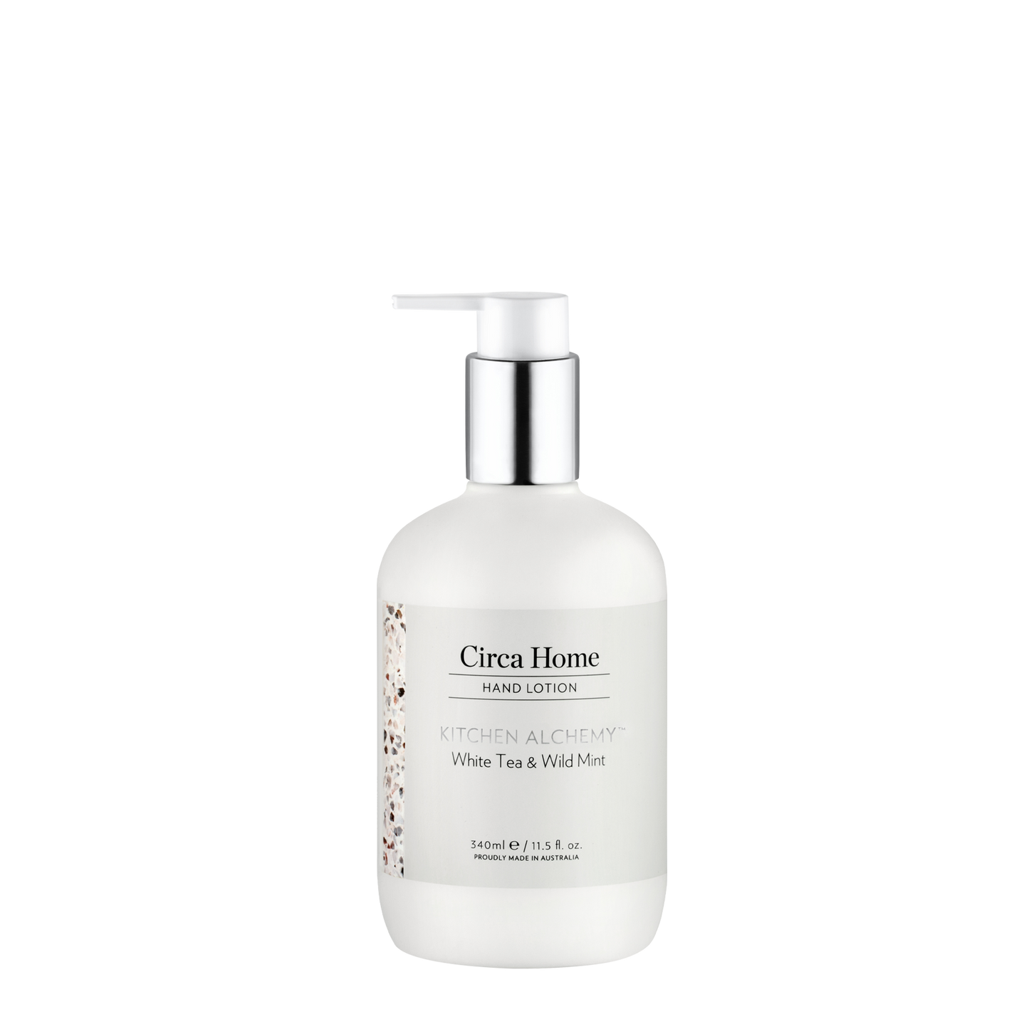 Circa Home Kitchen Range- White Tea and Wild Mint 340ml Hand Lotion