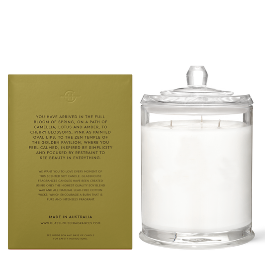 Glasshouse Kyoto In Bloom - Candle 760g