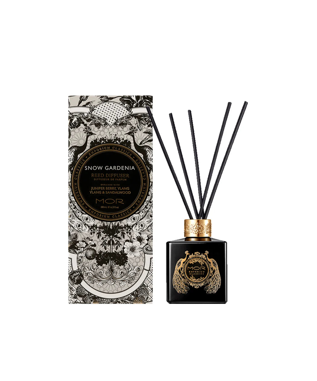 MOR Snow Gardenia Reed Diffuser