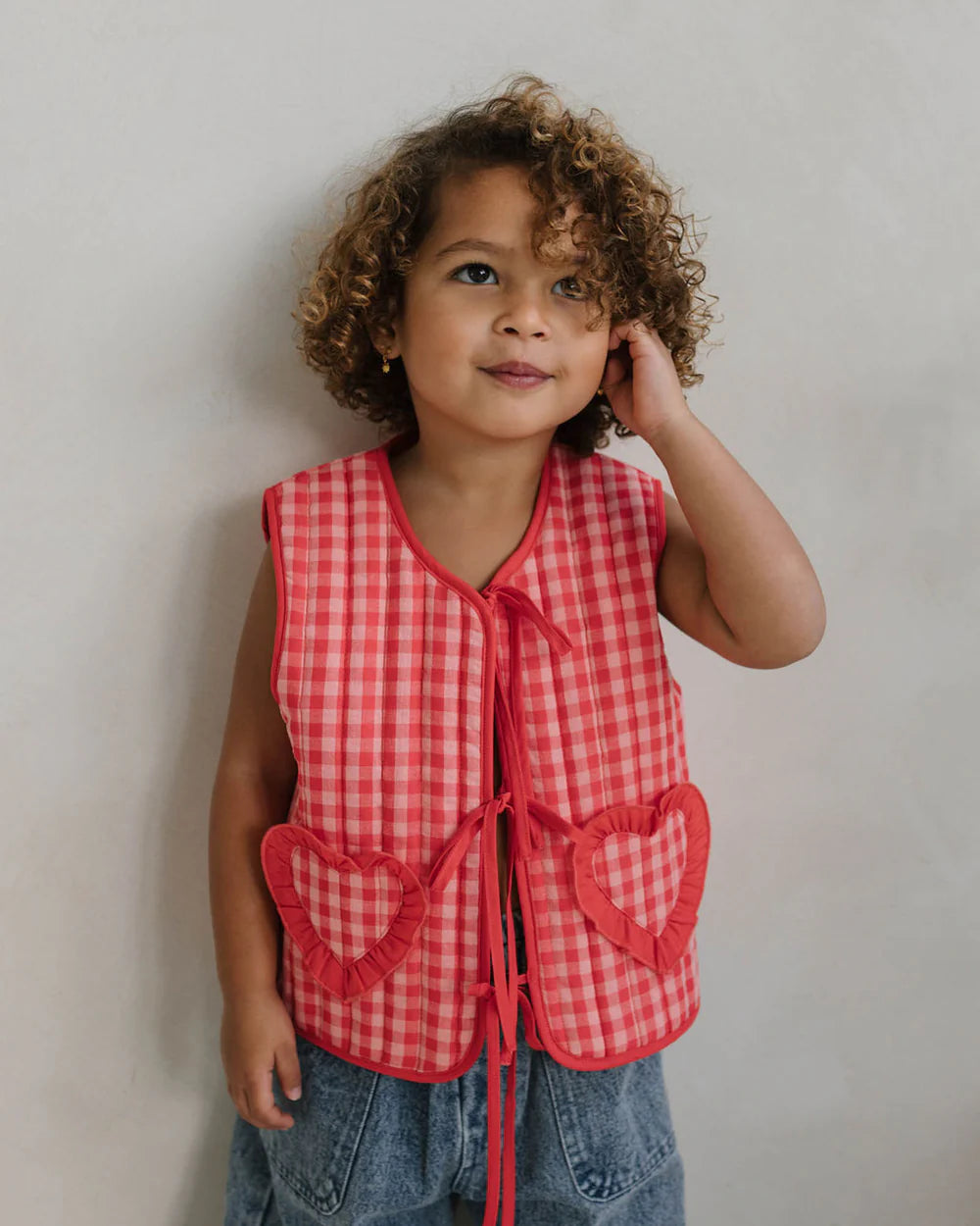 Walnut Aurora Vest - Love Check
