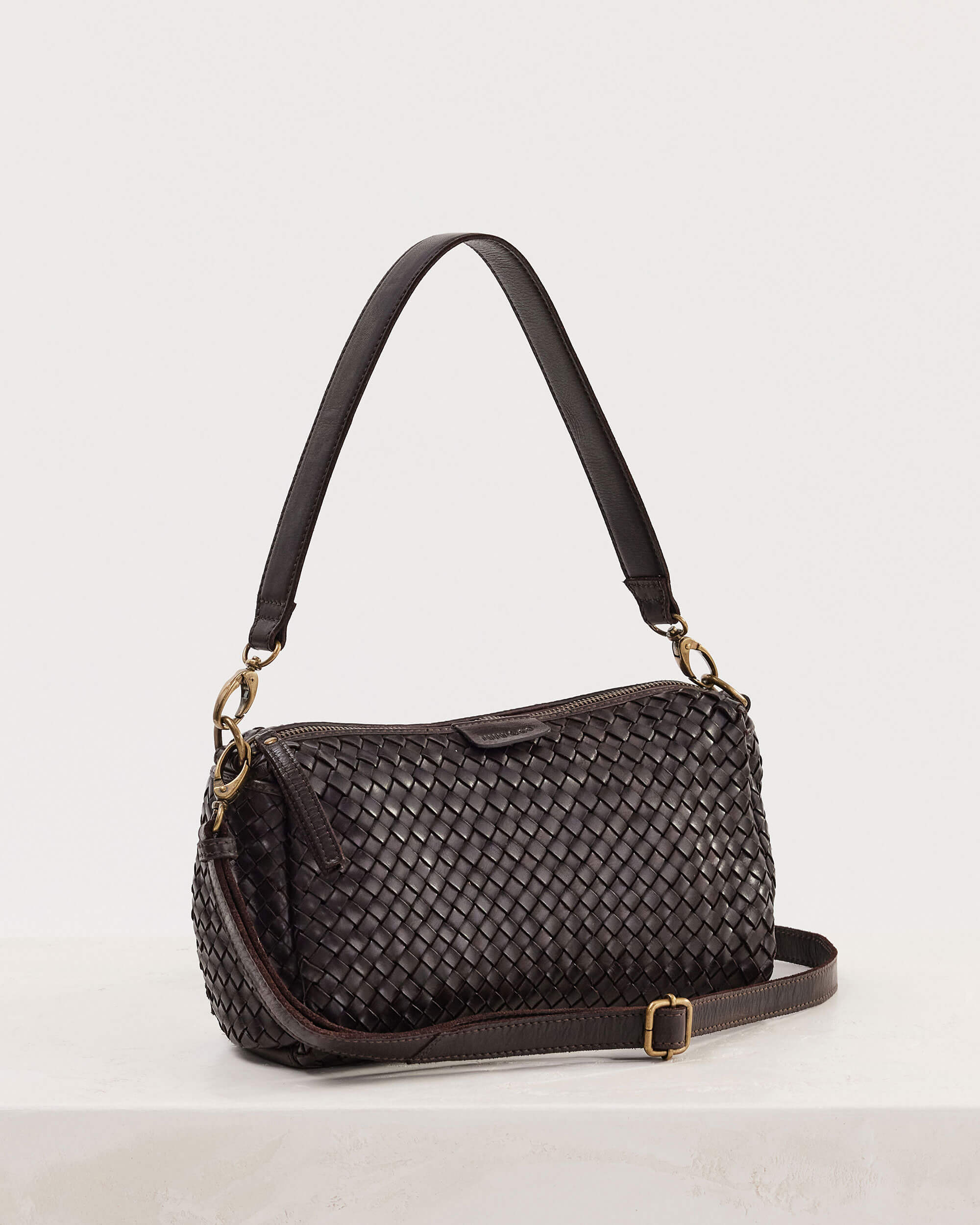 Juju & Co. Basque Midi Bag - Chocolate