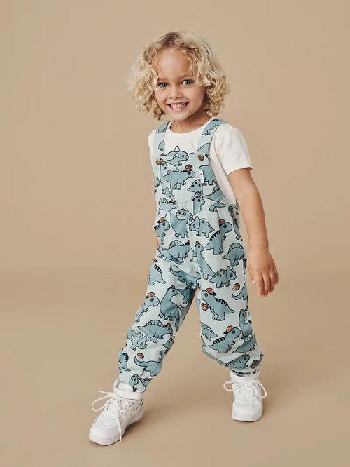 Huxbaby B-Ball Dino Overall – Green