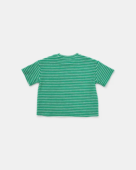 Walnut Felix Tee - Apple Stripe