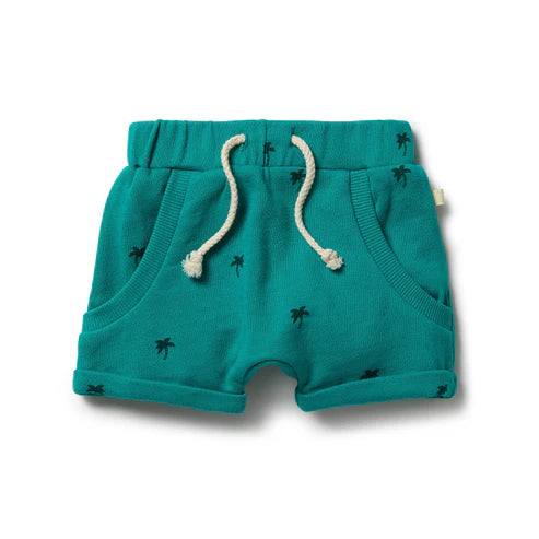 Wilson & Frenchy Little Palm French Terry Slouch Shorts