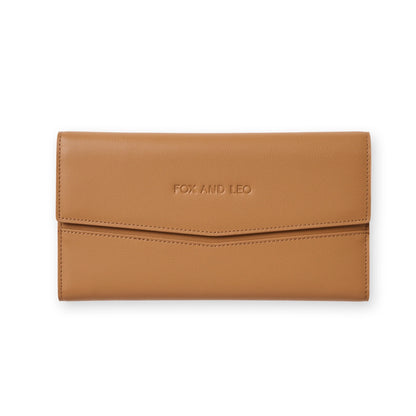 The Traveller Wallet- Tan