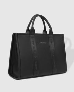 Manhattan Logo Tote Bag- Black