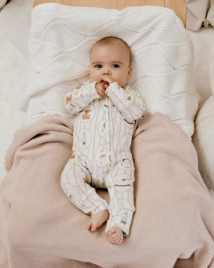 Confetti Kidz Vintage Treasures Zipsuit