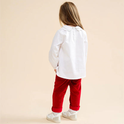 Collared Shirt - Milk White