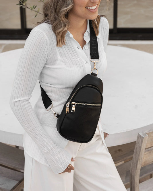 Bella Sling Bag | Black