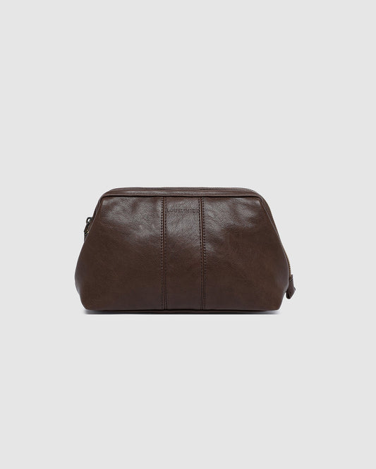 Louenhide Albie Toiletry Bag - Saddle Chocolate