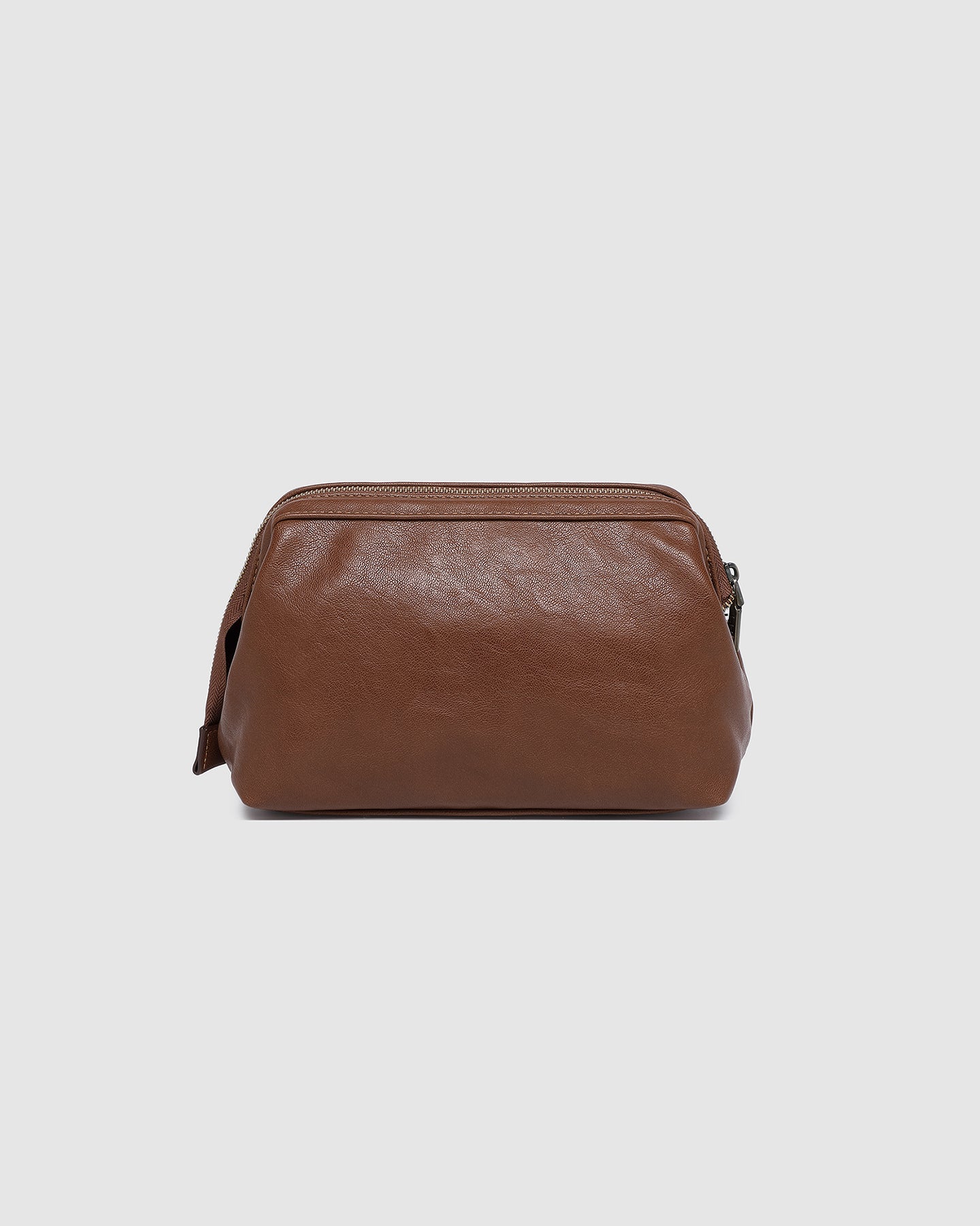 Louenhide Albie Toiletry Bag - Saddle Cognac