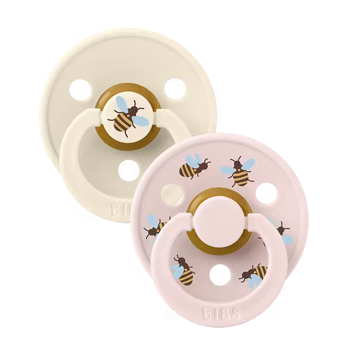 BIBS Studio Dummy - Bumblebee Ivory/Petal (2 Pack)