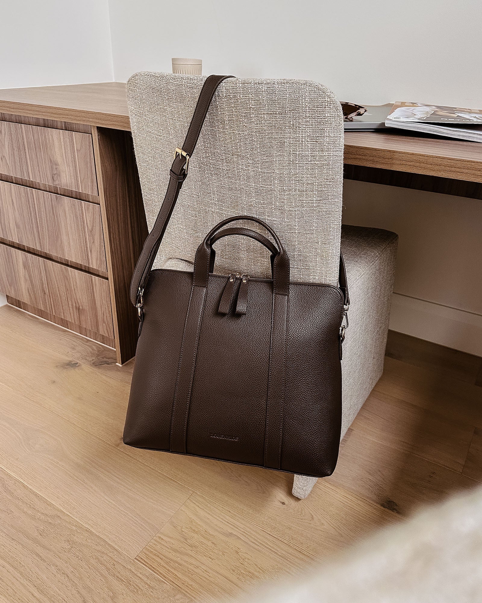 Louenhide Rhodes Laptop Bag - Chocolate