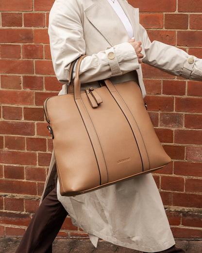 Louenhide Rhodes Laptop Bag | Latte
