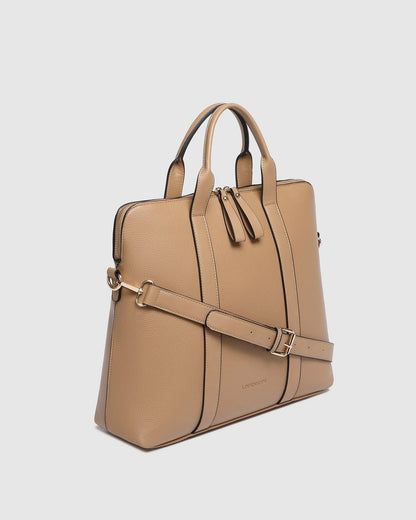 Louenhide Rhodes Laptop Bag | Latte