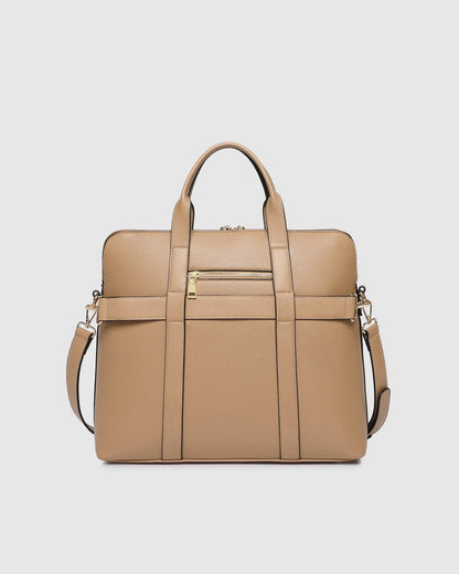 Louenhide Rhodes Laptop Bag | Latte