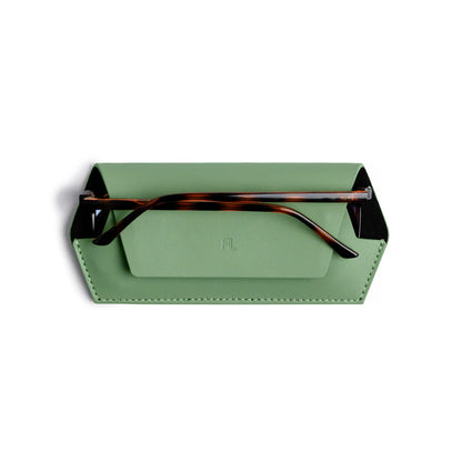 Fox & Leo Glasses Case - Sage