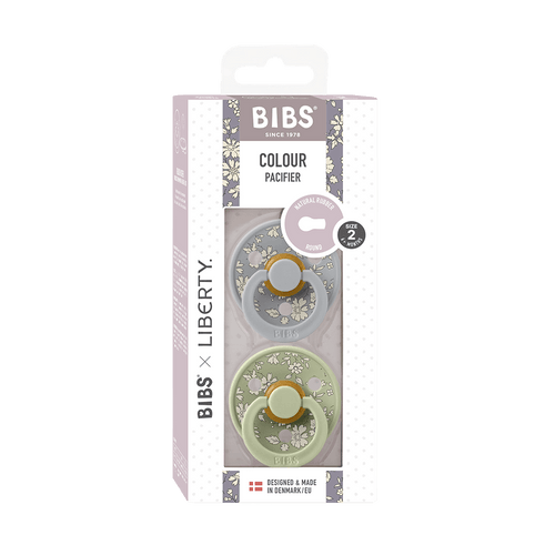 BIBS x Liberty Dummy - Capel Sage Mix (2 Pack)