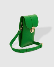 Load image into Gallery viewer, Fontaine Phone Crossbody Bag- Apple Green
